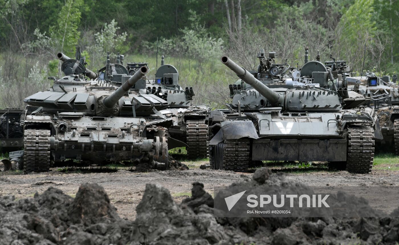 Ukraine Russia Military Operation Repair Unit