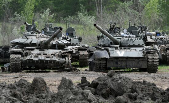 Ukraine Russia Military Operation Repair Unit