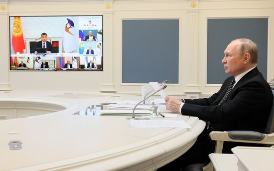Russia Putin Eurasian Economic Council