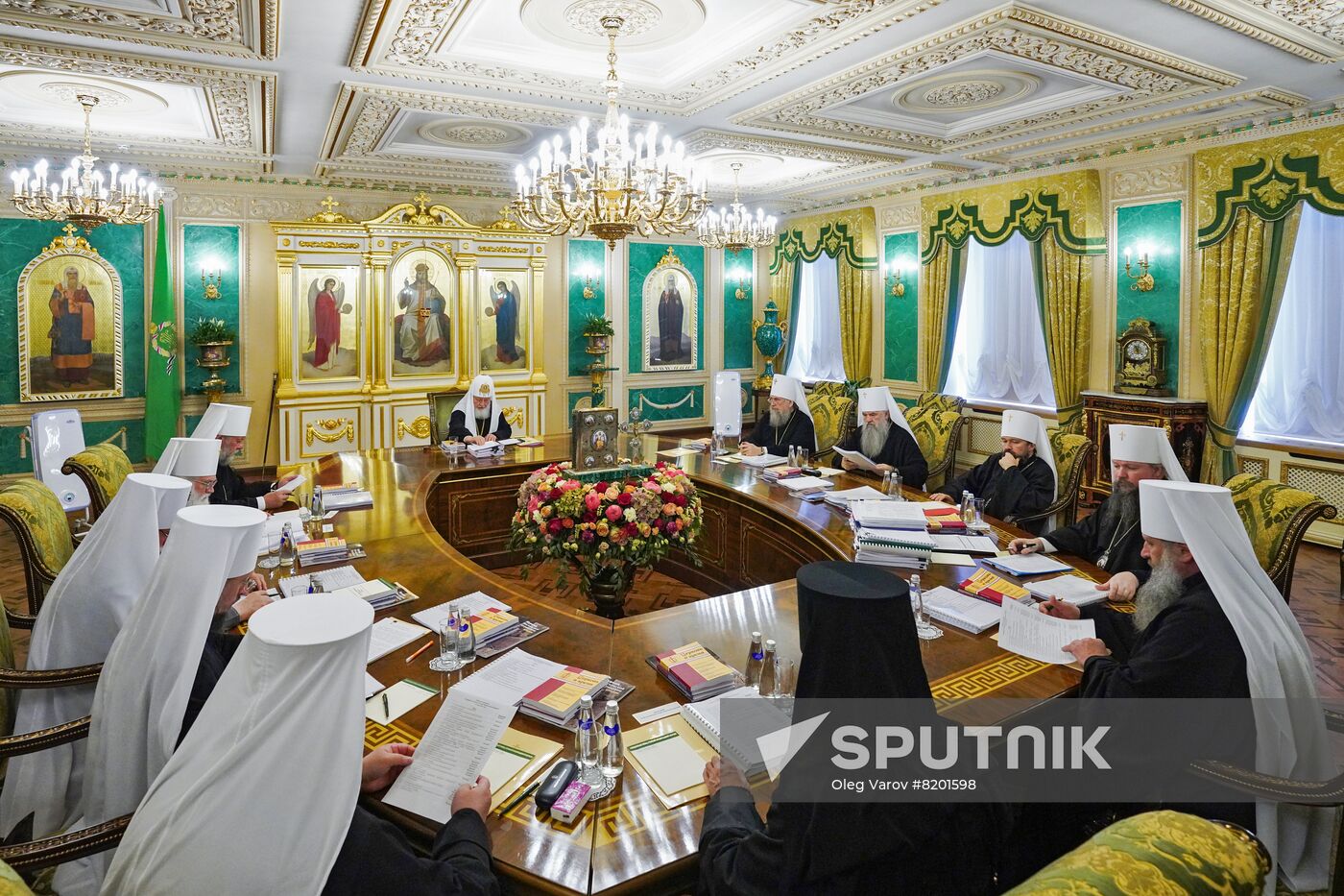 Russia Orthodox Patriarch Holy Synod