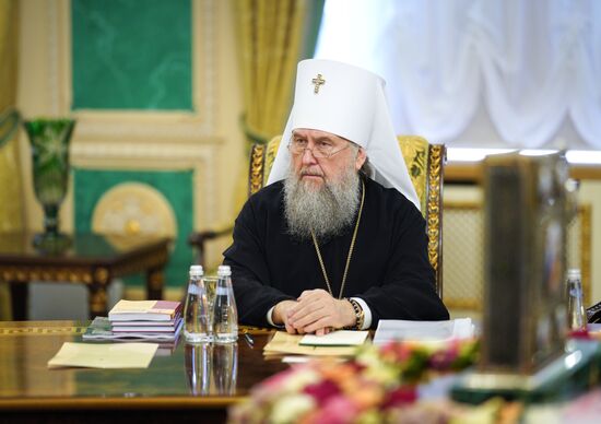 Russia Orthodox Patriarch Holy Synod
