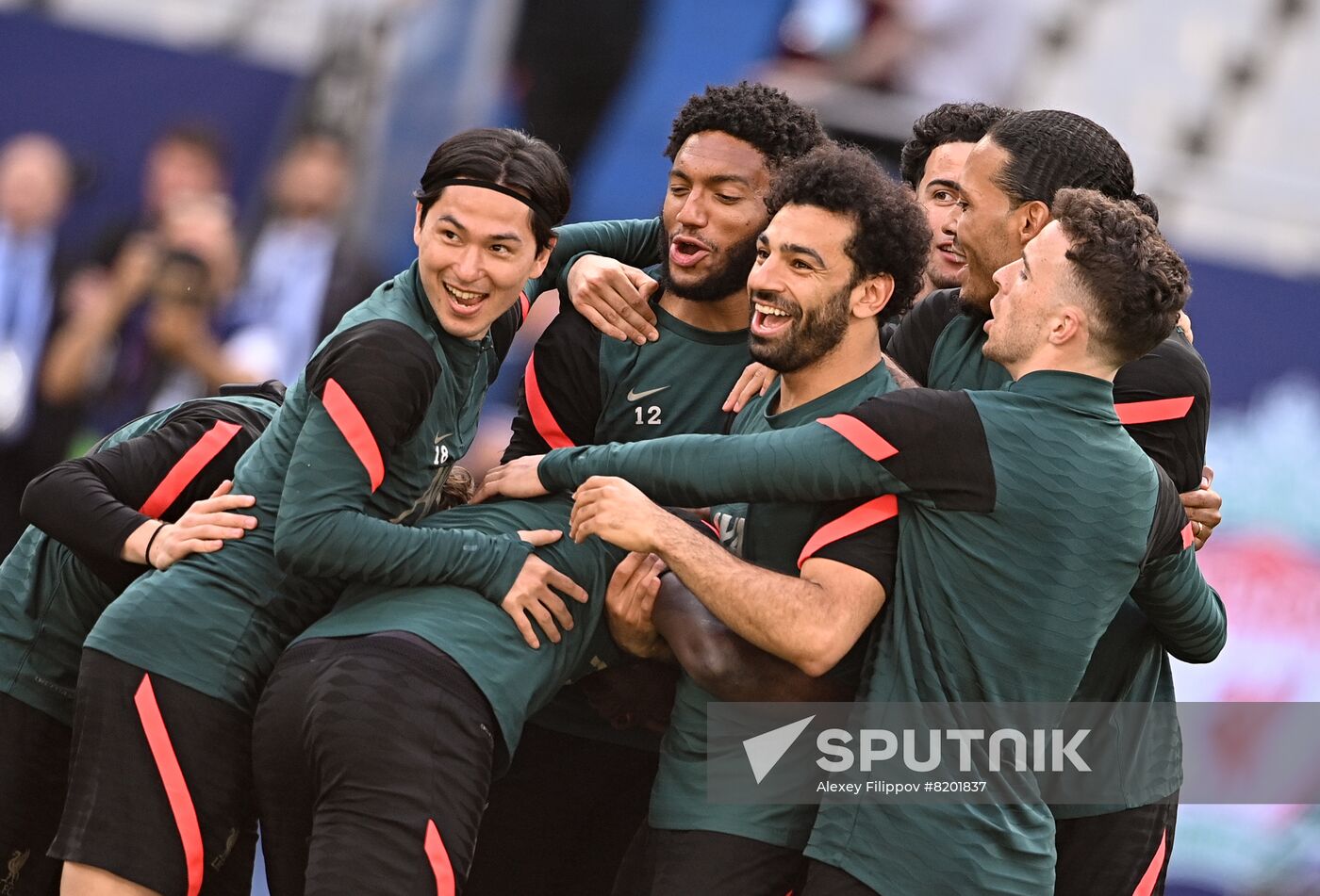 France Soccer Champions League Liverpool Training