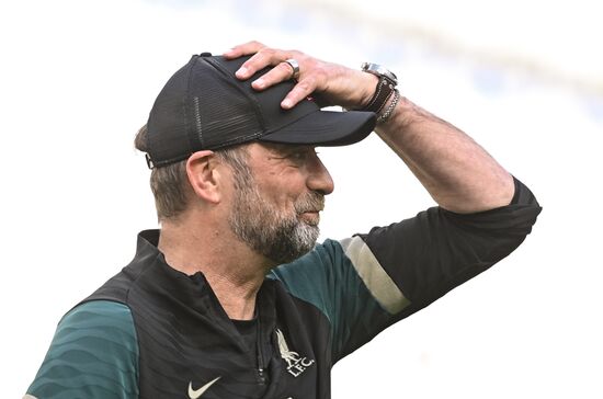 France Soccer Champions League Liverpool Training