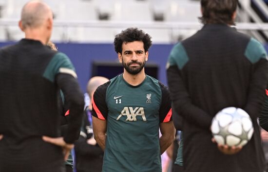 France Soccer Champions League Liverpool Training