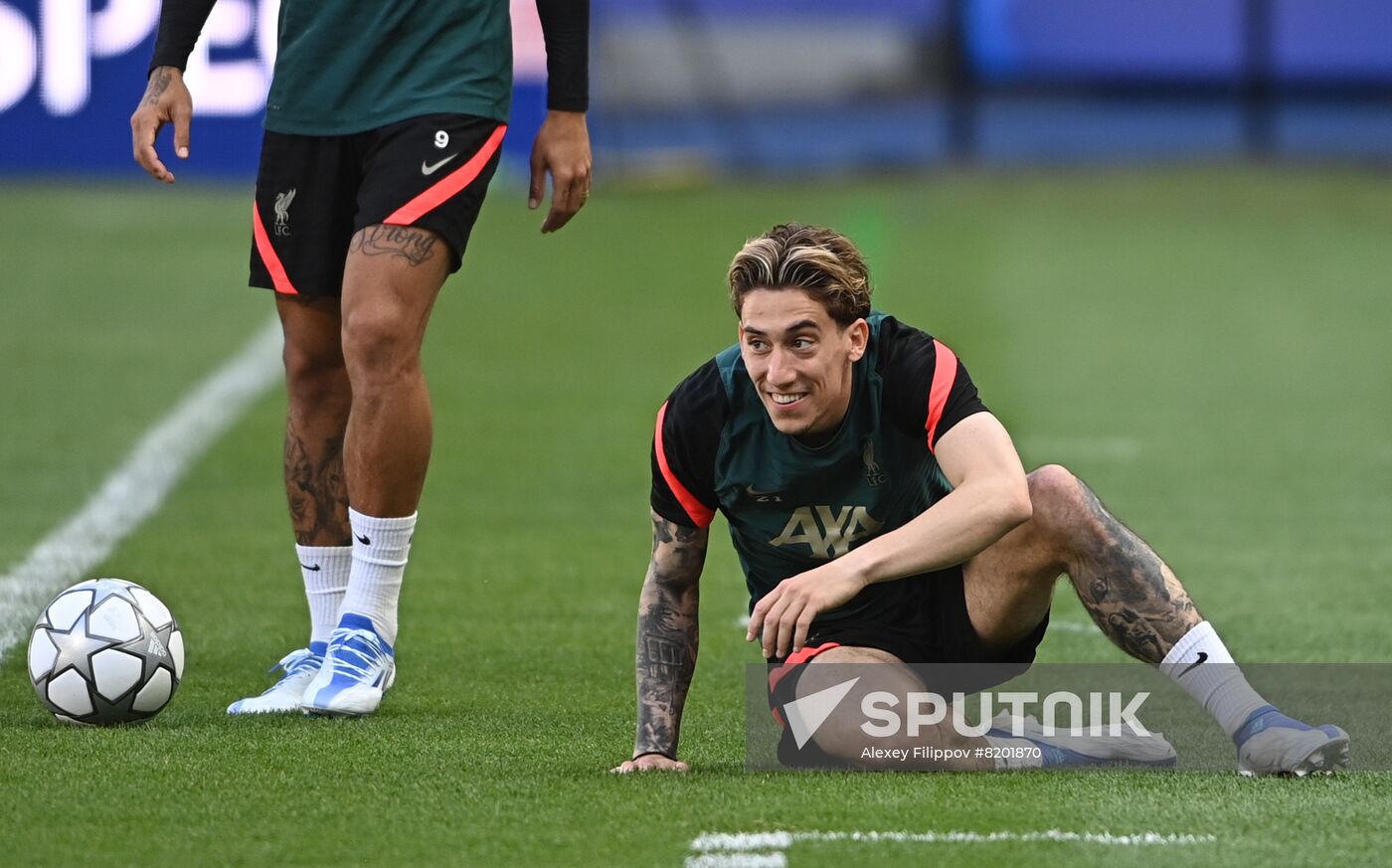 France Soccer Champions League Liverpool Training