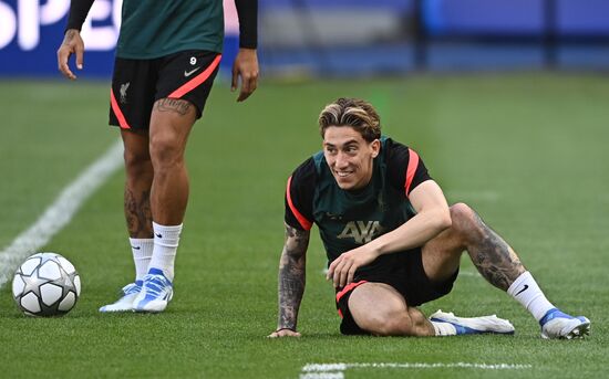 France Soccer Champions League Liverpool Training