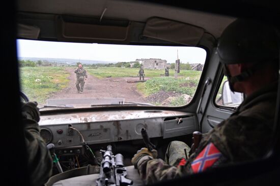 LPR Russia Ukraine Military Operation Fighting