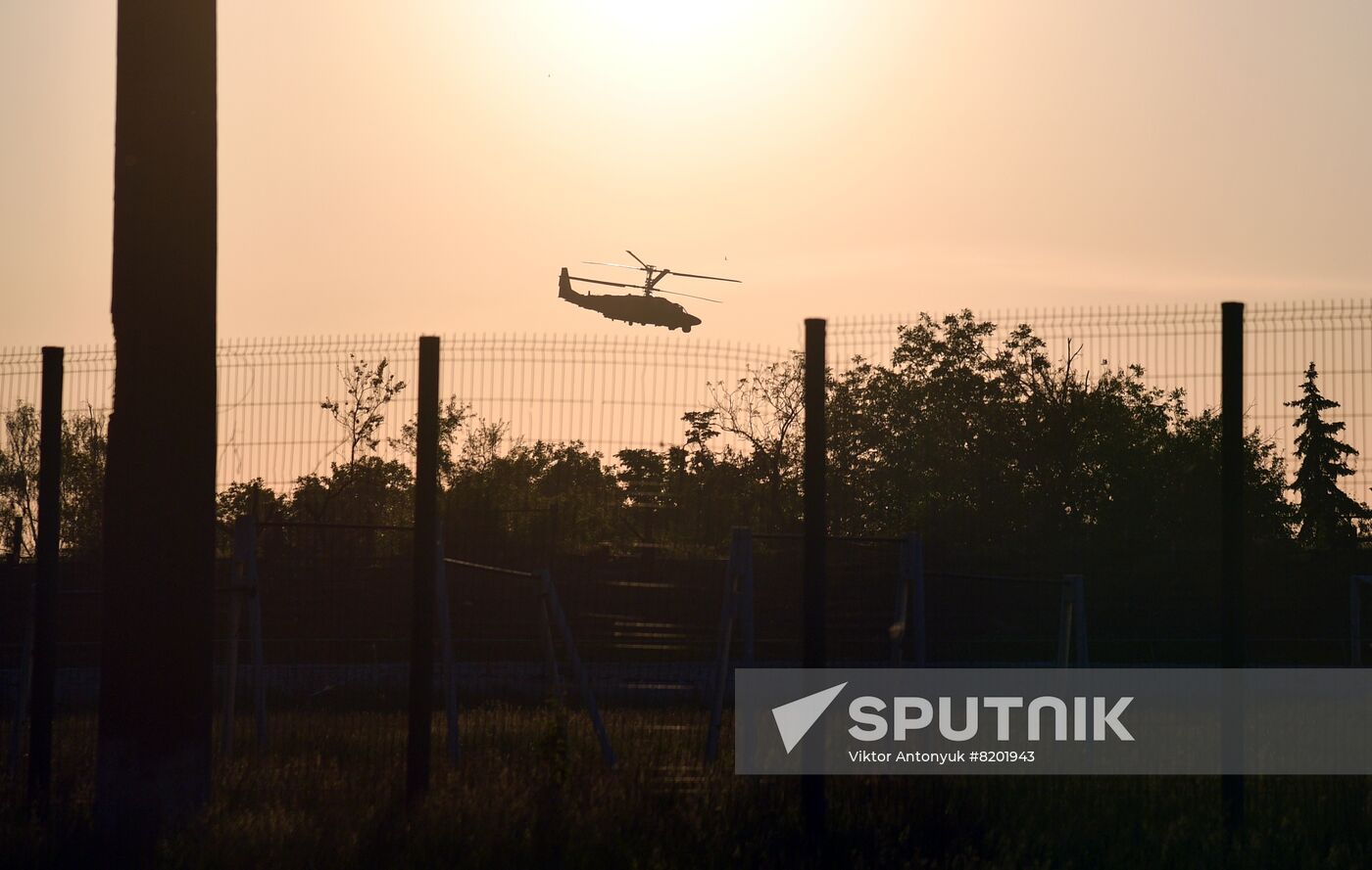 LPR Russia Ukraine Military Operation Fighting