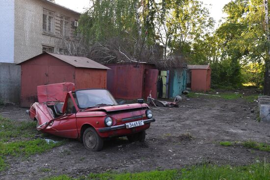 LPR Russia Ukraine Military Operation Fighting