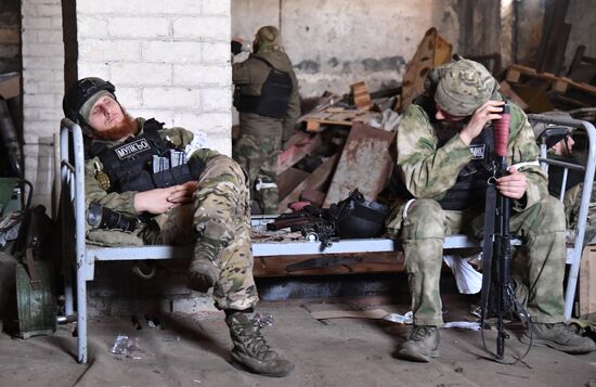 LPR Russia Ukraine Military Operation Fighting
