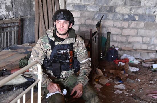 LPR Russia Ukraine Military Operation Fighting