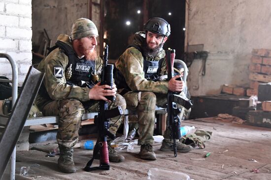 LPR Russia Ukraine Military Operation Fighting