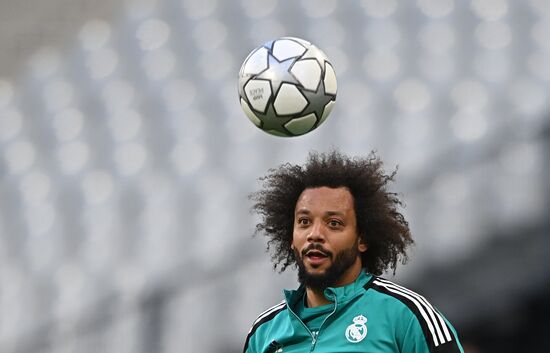 France Soccer Champions League Real Madrid Training