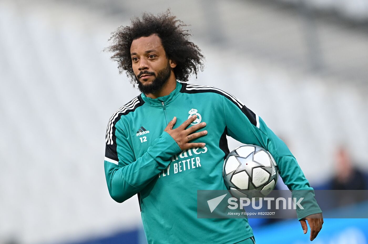 France Soccer Champions League Real Madrid Training