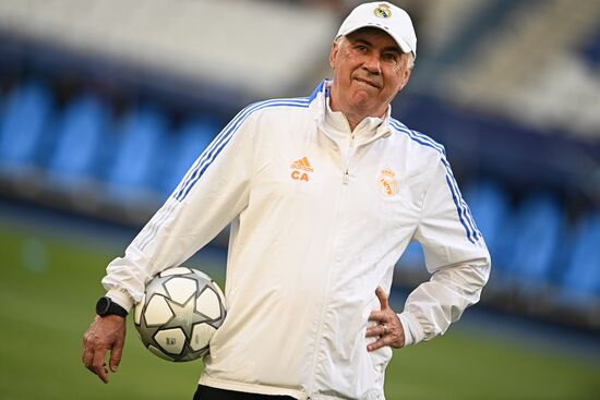 France Soccer Champions League Real Madrid Training