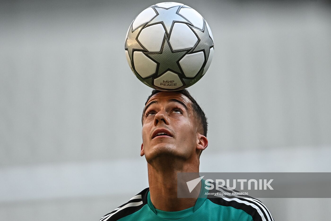 France Soccer Champions League Real Madrid Training
