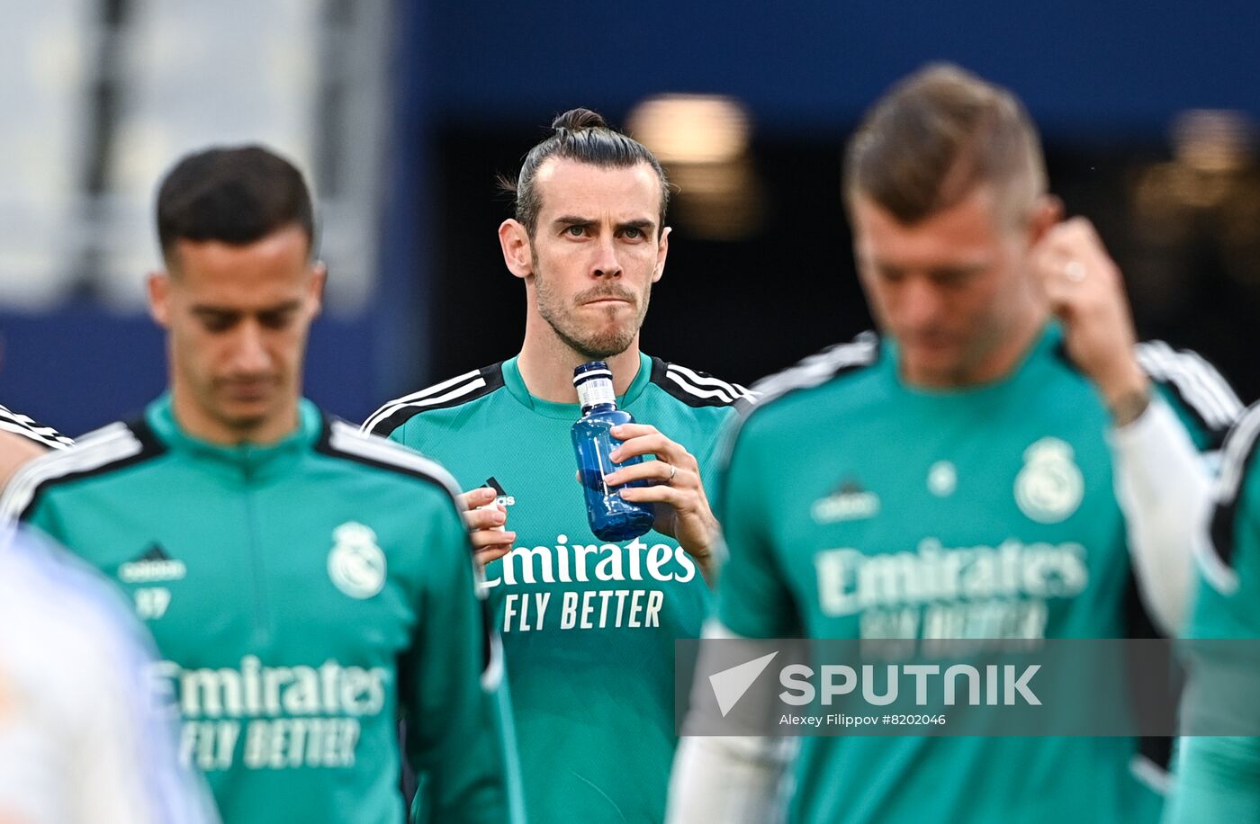 France Soccer Champions League Real Madrid Training