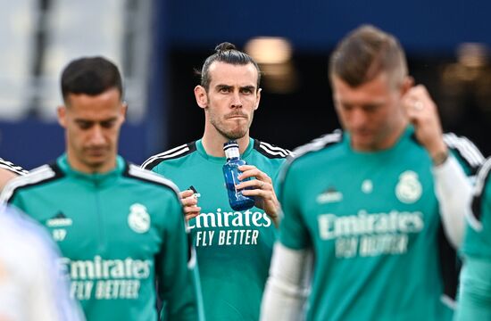 France Soccer Champions League Real Madrid Training