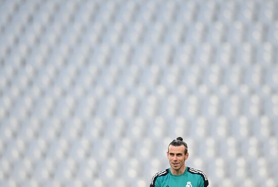 France Soccer Champions League Real Madrid Training