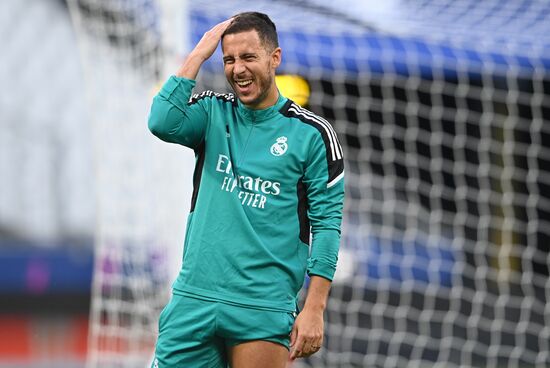 France Soccer Champions League Real Madrid Training