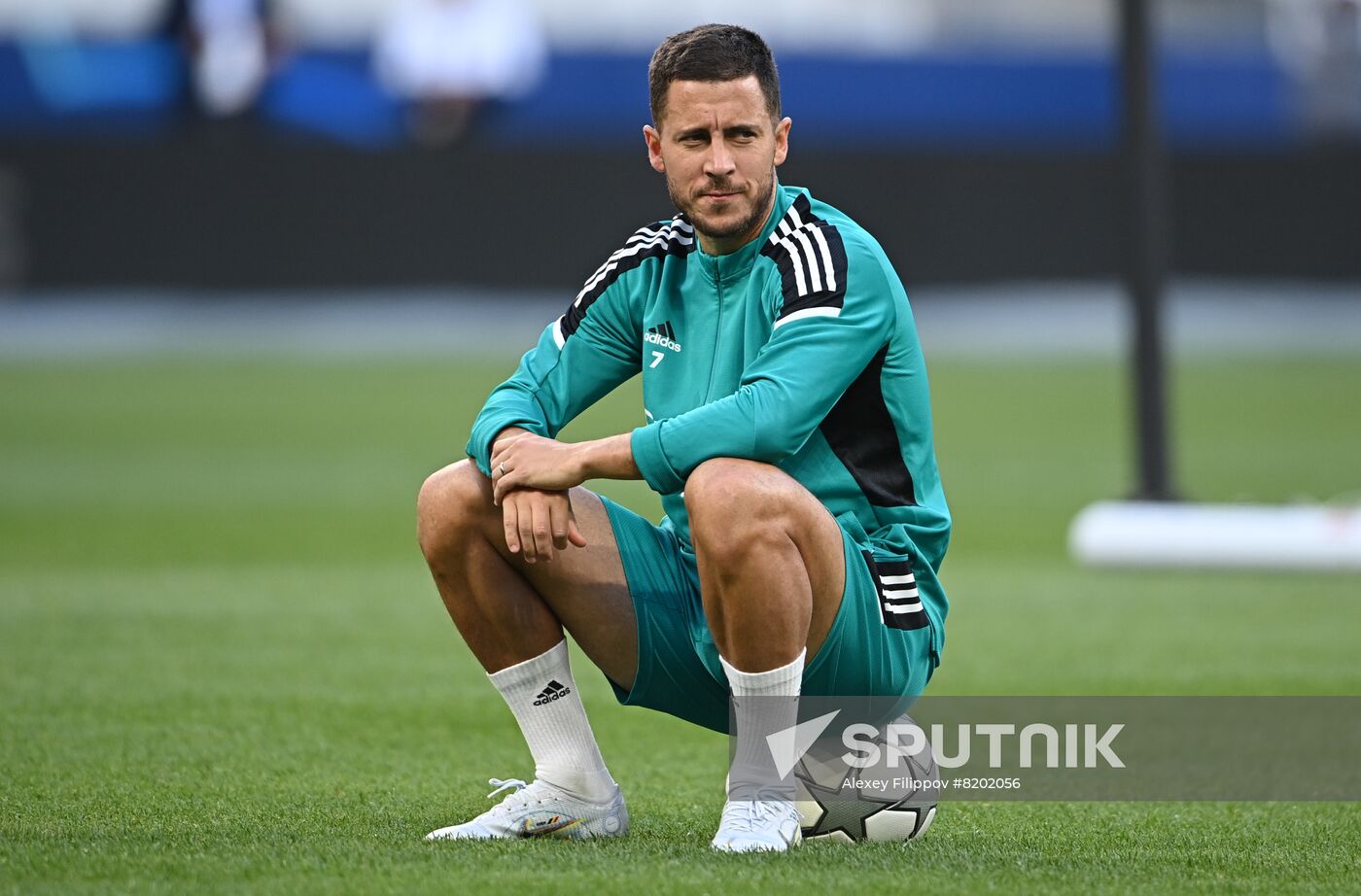 France Soccer Champions League Real Madrid Training
