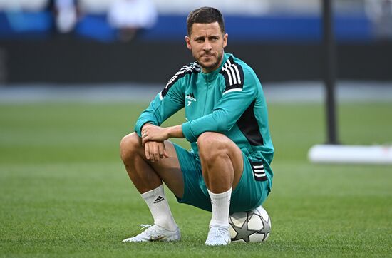 France Soccer Champions League Real Madrid Training