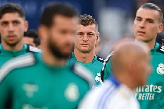 France Soccer Champions League Real Madrid Training