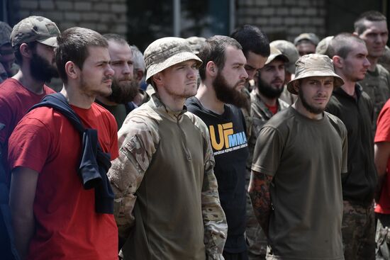 DPR Russia Ukraine Military Operation Captured Soldiers