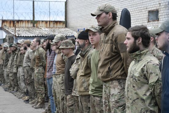 DPR Russia Ukraine Military Operation Captured Soldiers