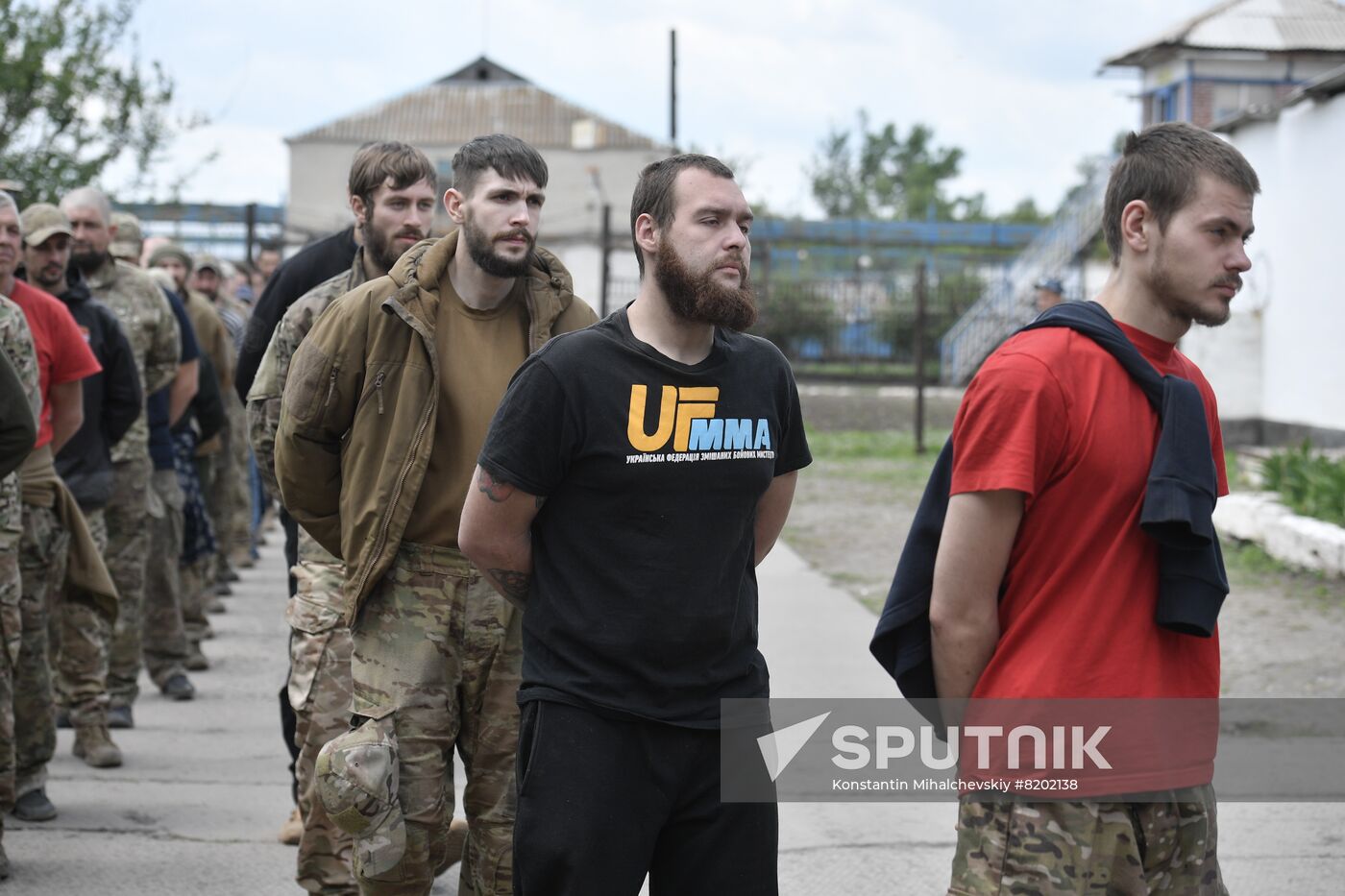 DPR Russia Ukraine Military Operation Captured Soldiers