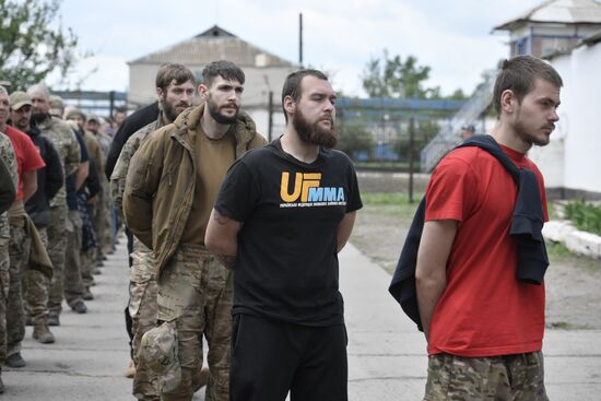 DPR Russia Ukraine Military Operation Captured Soldiers