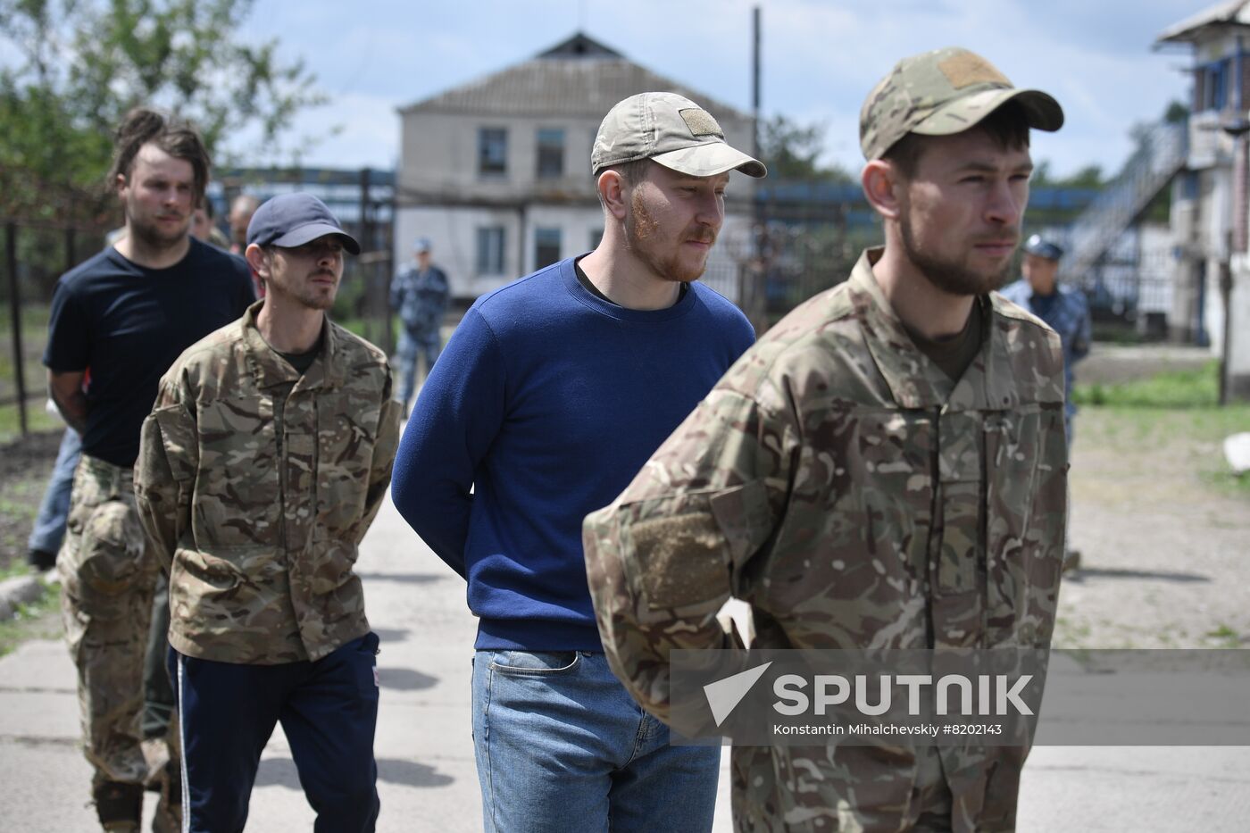 DPR Russia Ukraine Military Operation Captured Soldiers