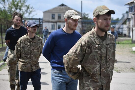 DPR Russia Ukraine Military Operation Captured Soldiers