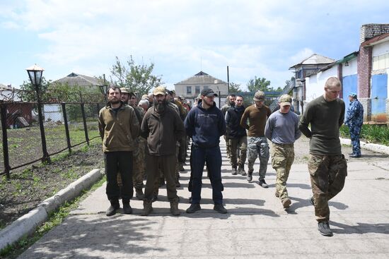 DPR Russia Ukraine Military Operation Captured Soldiers