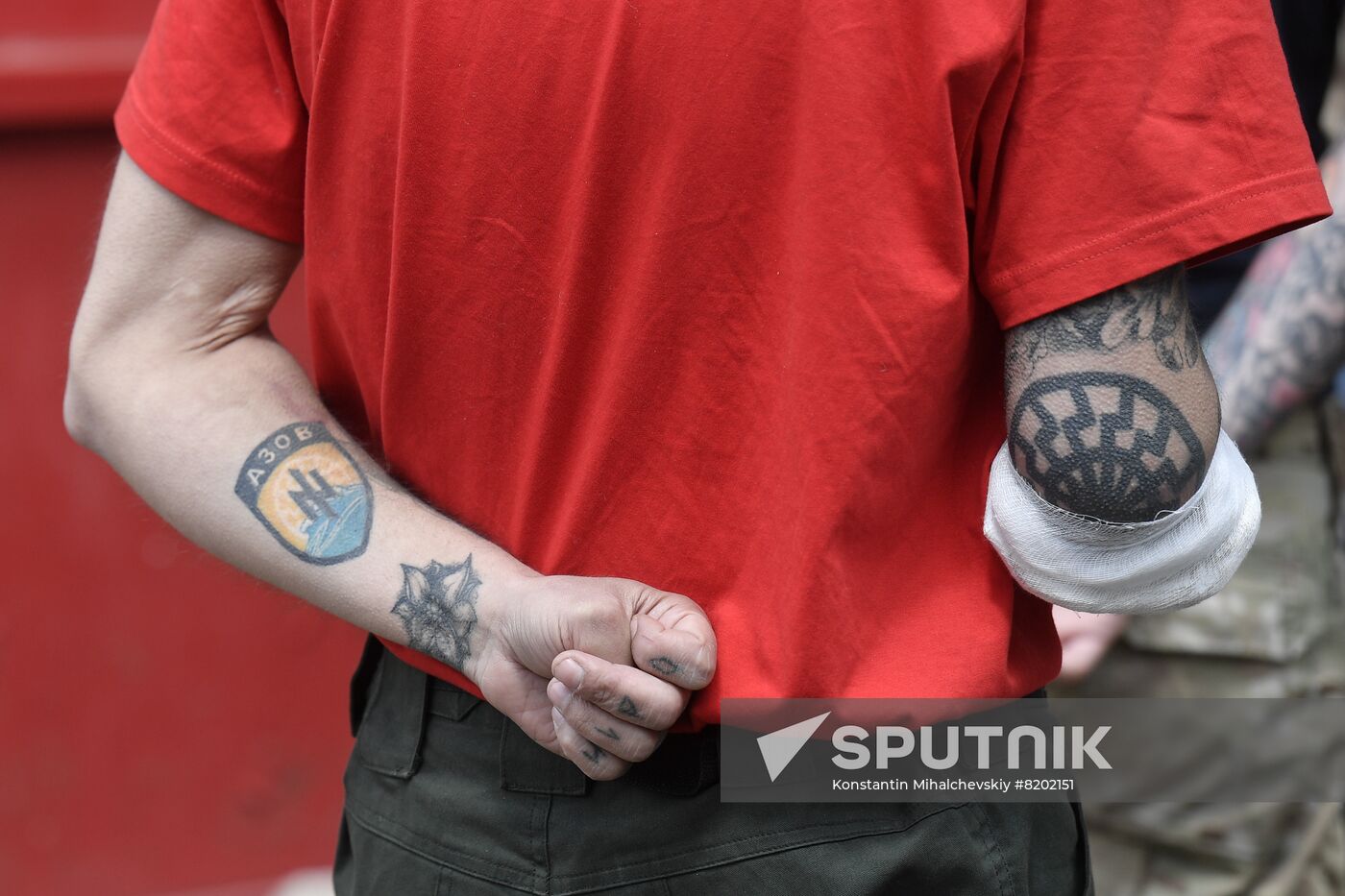 DPR Russia Ukraine Military Operation Captured Soldiers