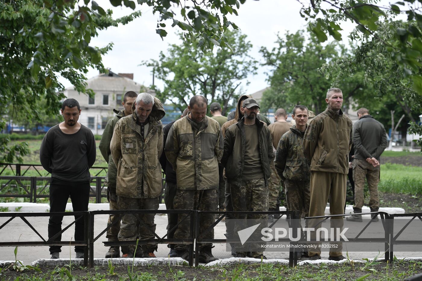 DPR Russia Ukraine Military Operation Captured Soldiers