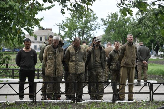 DPR Russia Ukraine Military Operation Captured Soldiers