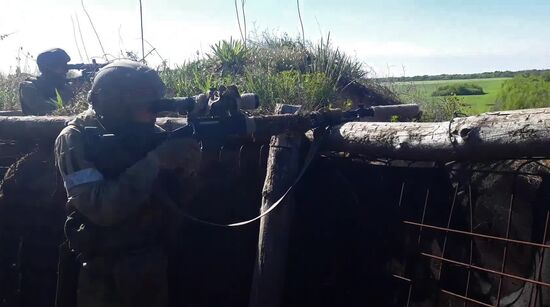 Ukraine Russia Military Operation Airborne Combat