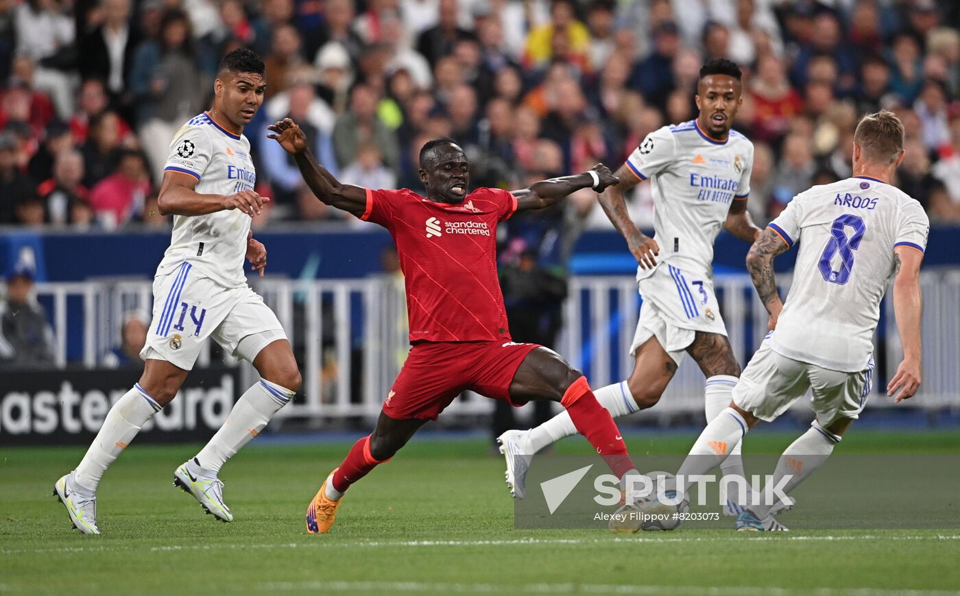 France Soccer Champions League Liverpool - Real Madrid