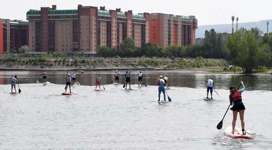 Russia SUP Surfing