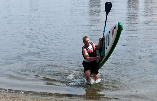 Russia SUP Surfing