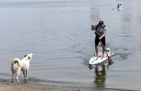 Russia SUP Surfing