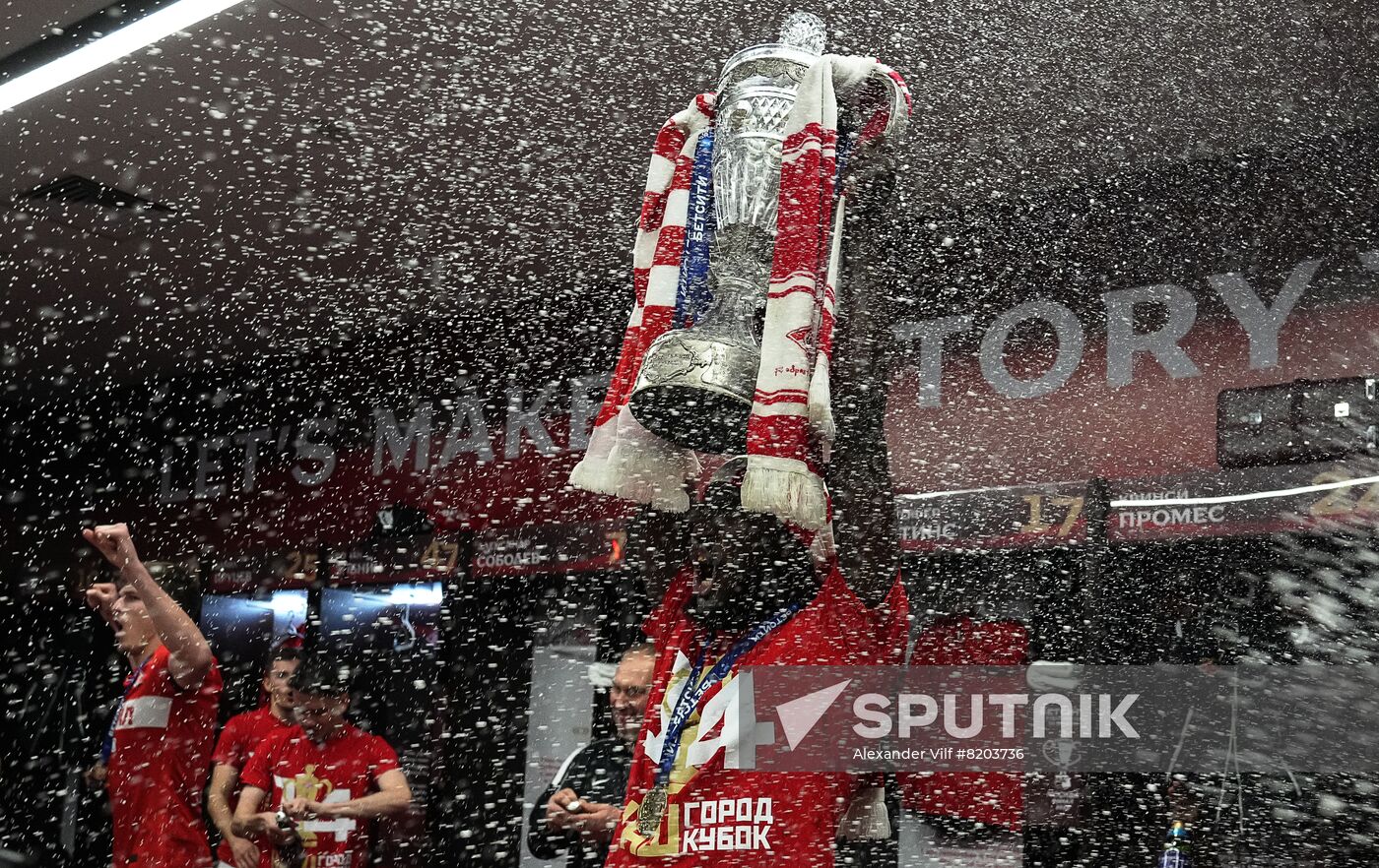 Russia Soccer Cup Spartak - Dynamo