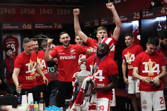 Russia Soccer Cup Spartak - Dynamo