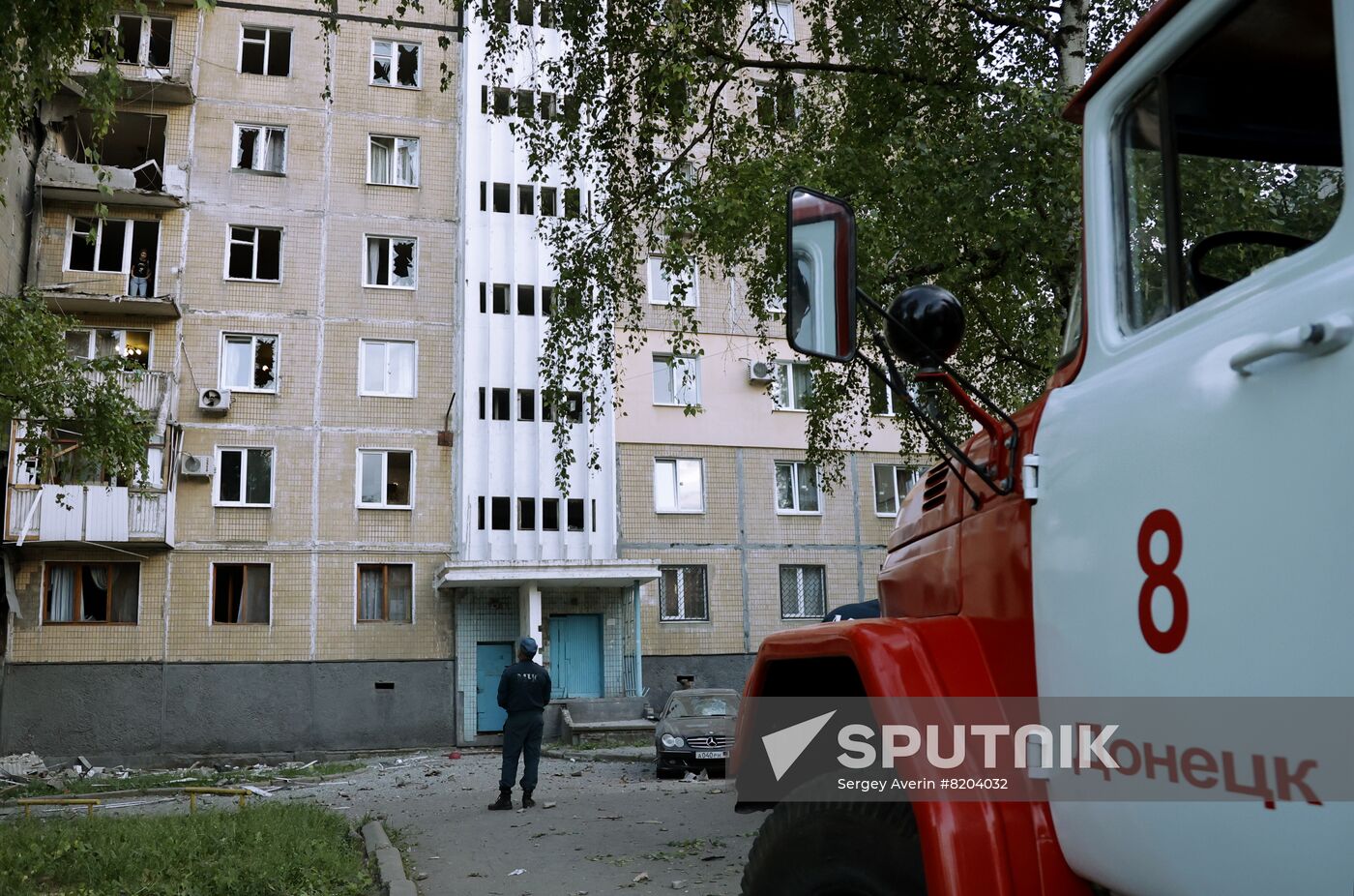 DPR Shelling Aftermath
