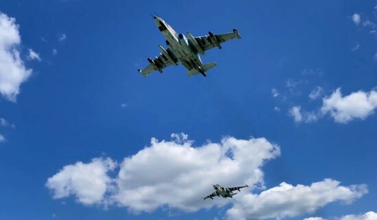 Russia Ukraine Military Operation Fighter Jets