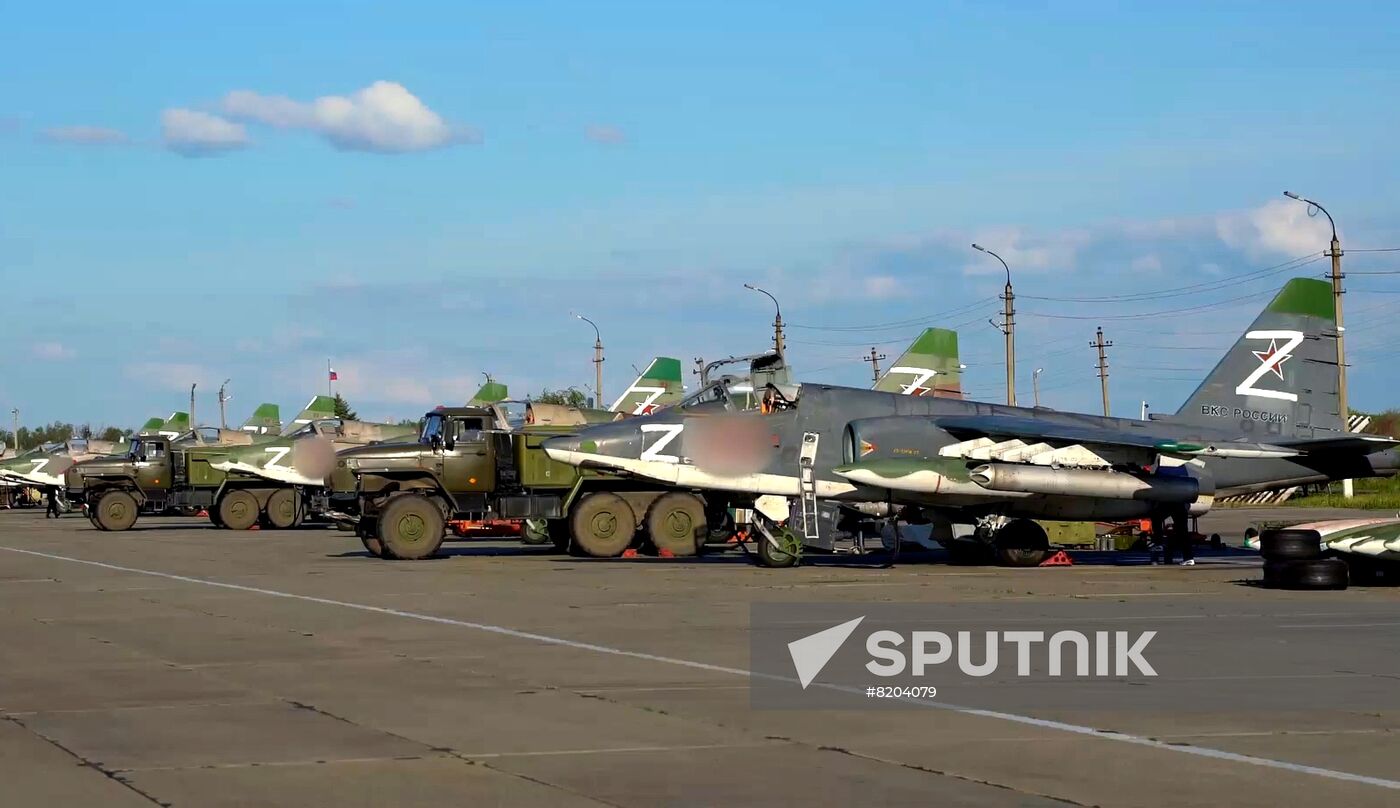 Russia Ukraine Military Operation Fighter Jets