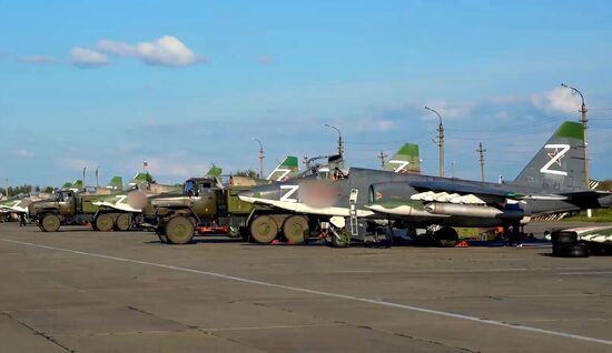 Russia Ukraine Military Operation Fighter Jets