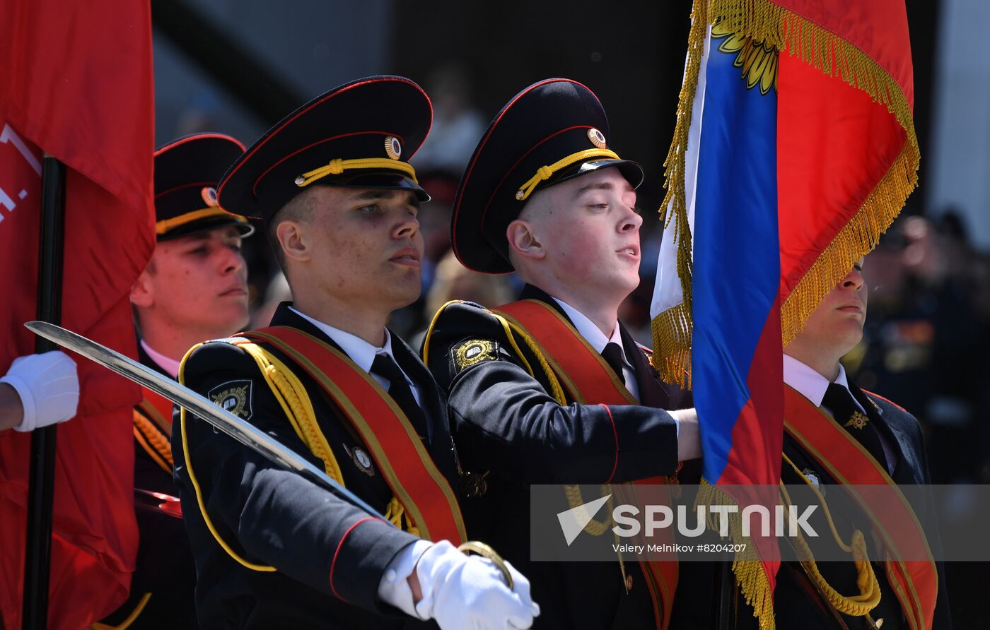 Russia Cadets Parade