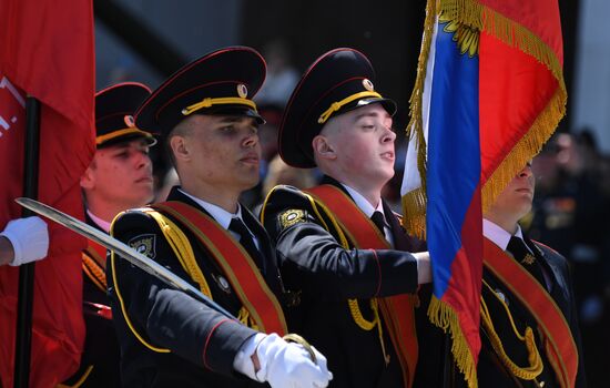 Russia Cadets Parade